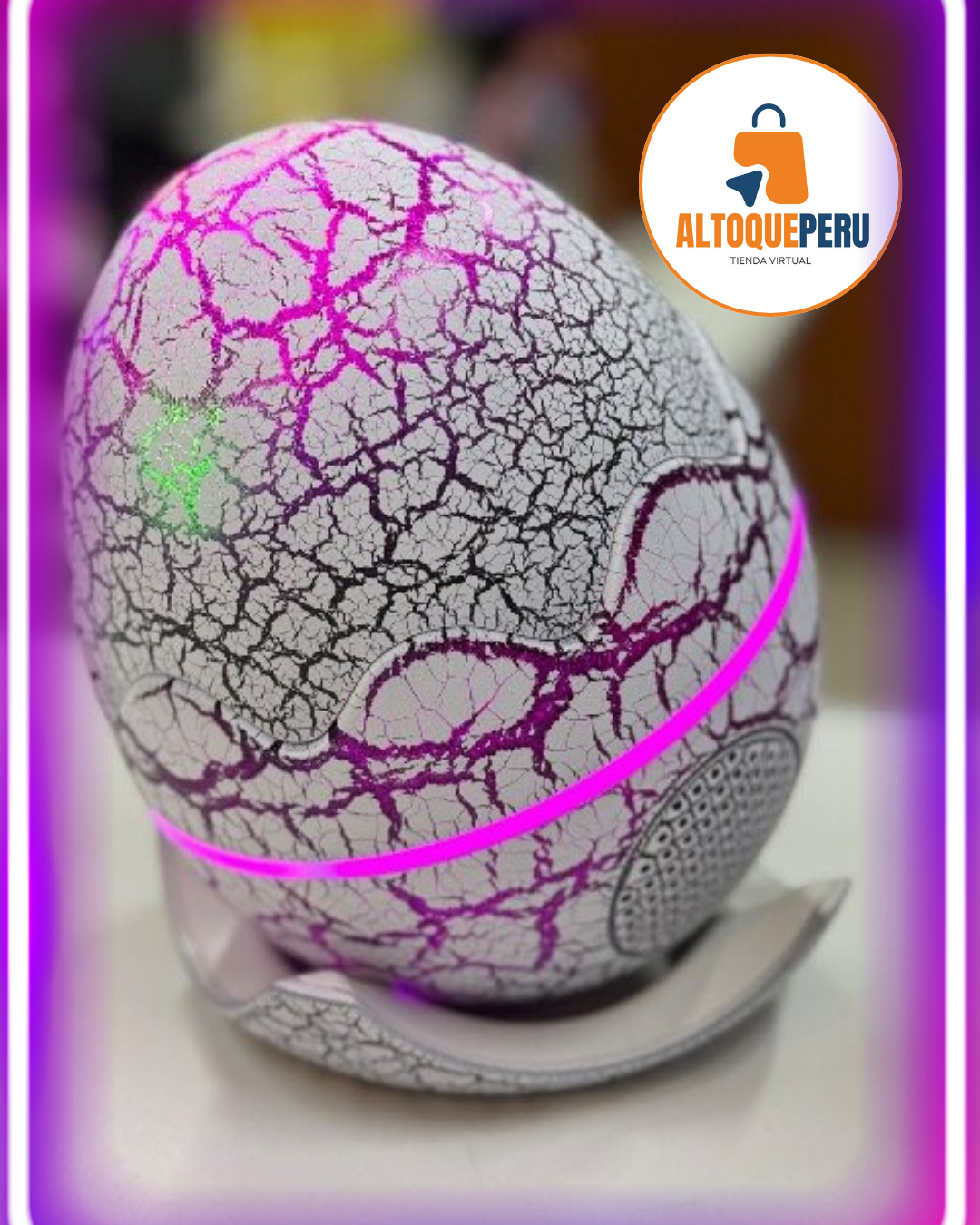 HUEVO DE DINOSAURIO PROYECTOR BLUETOOTH
