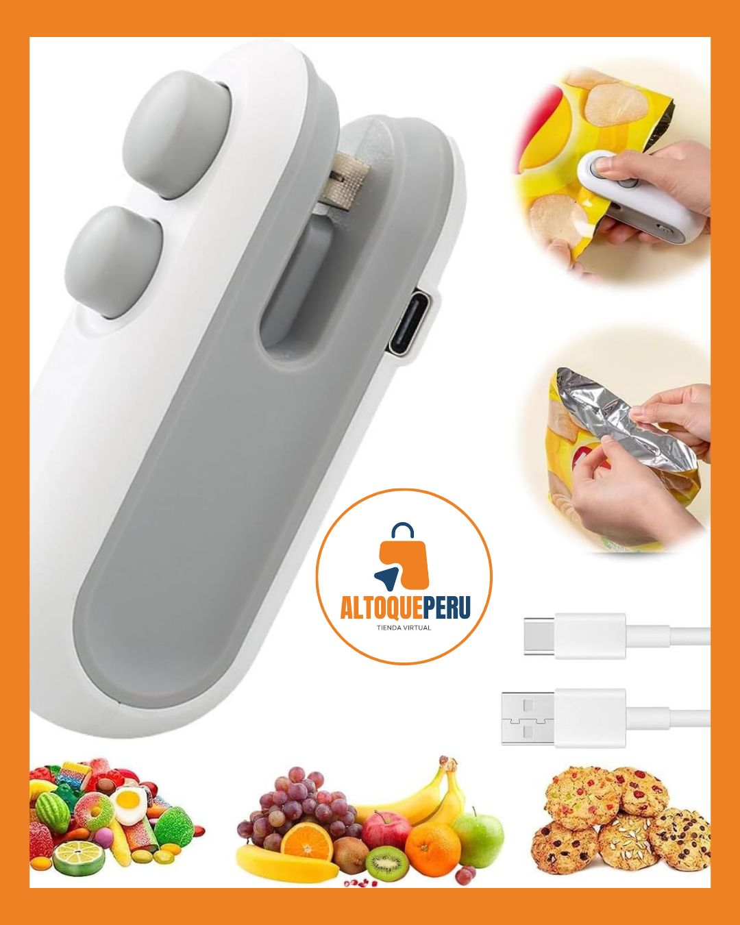 SELLADOR MULTIFUNCIONAL RECARGABLE