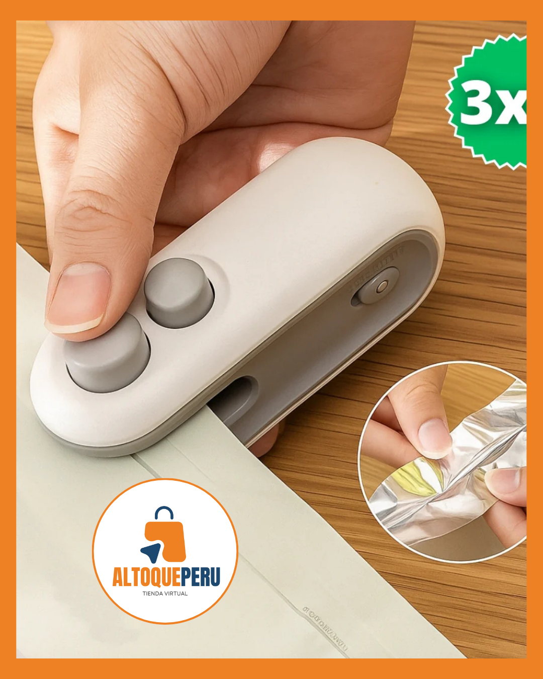 SELLADOR MULTIFUNCIONAL RECARGABLE