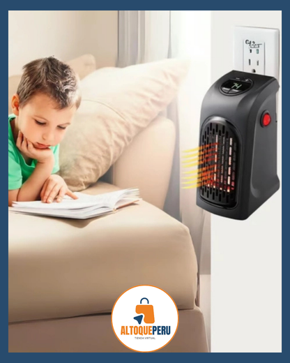 CALEFACTOR ELÉCTRICO PORTÁTIL DE ALTA POTENCIA 400w