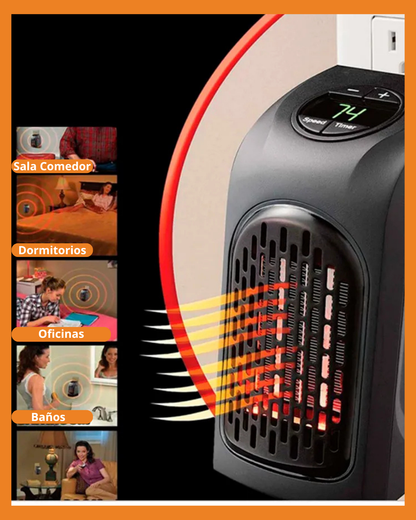 CALEFACTOR ELÉCTRICO PORTÁTIL DE ALTA POTENCIA 400w