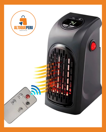CALEFACTOR ELÉCTRICO PORTÁTIL DE ALTA POTENCIA 400w