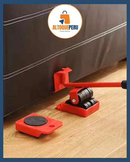 KIT ELEVADOR DE MUEBLES DE 5 PIEZAS